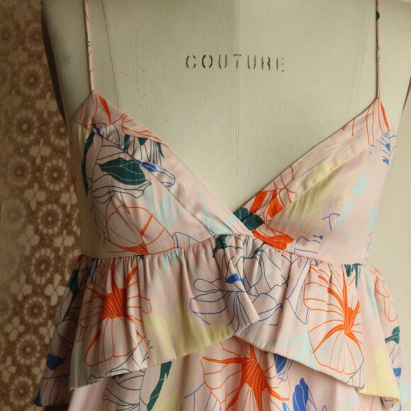 Alice & UO, Anthropologie, Heaven Ruffle Dress, Size 2, Babydoll style - Picture 3 of 12